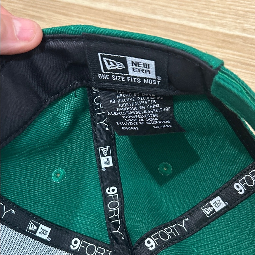 New Era Boston Celtics Green Cap - Picture 5 of 5